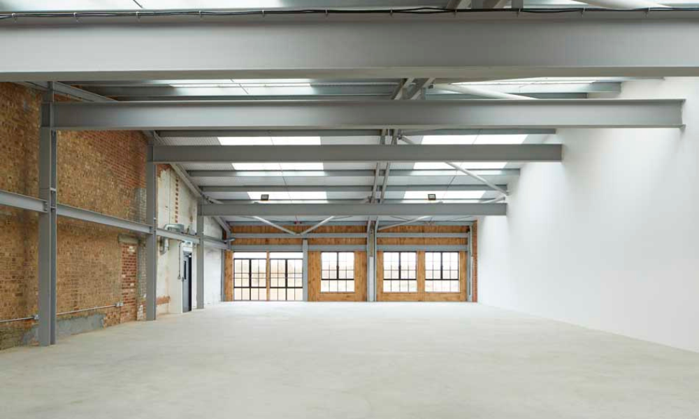 Warehouse space in Tannery Studios