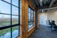 MURAL, FIRST FLOOR - 443 FT² 6 TANNERY STUDIOS SMALL OFFICE HIRE- MURAL