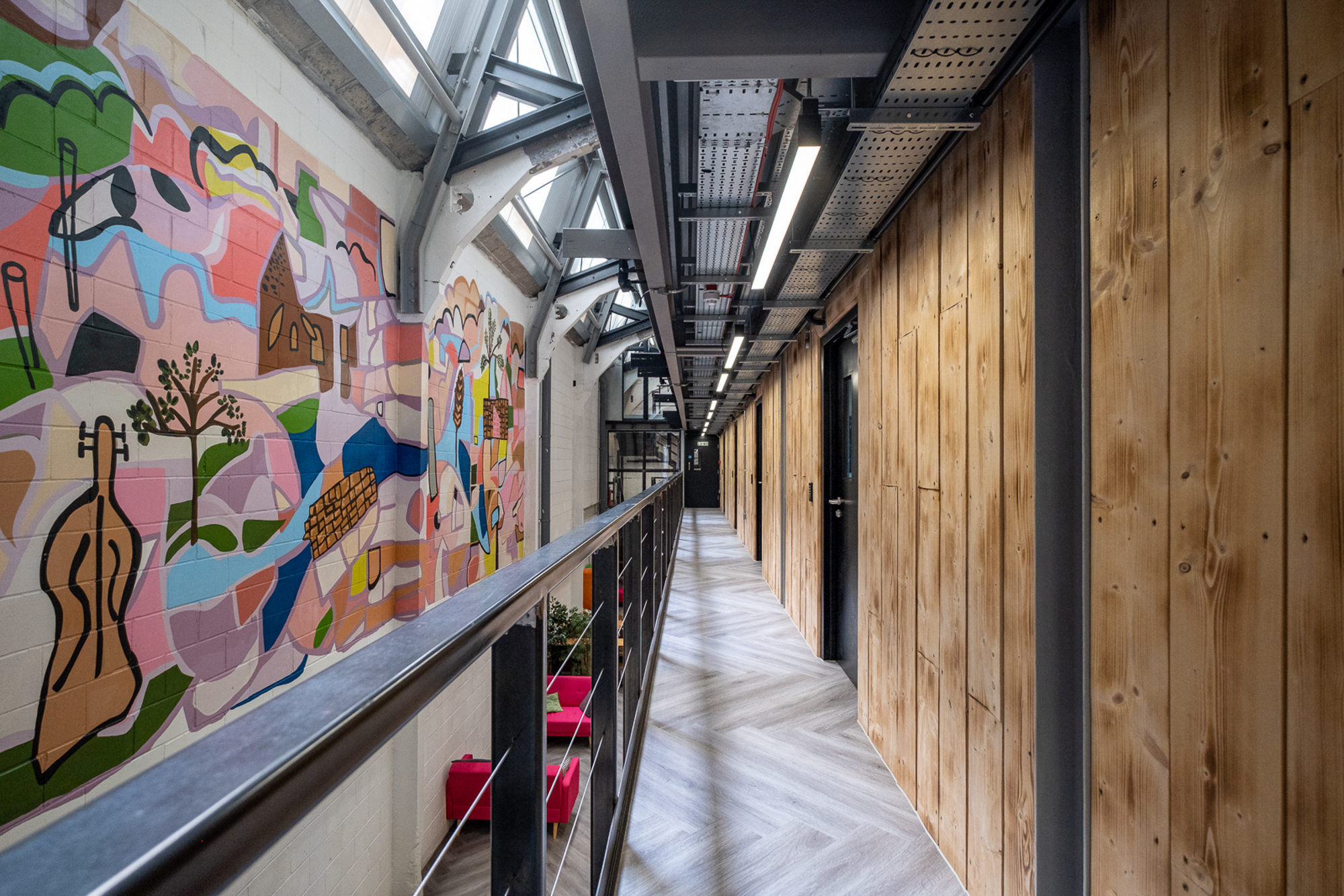 Tannery Studios Atrium/ Communal Area