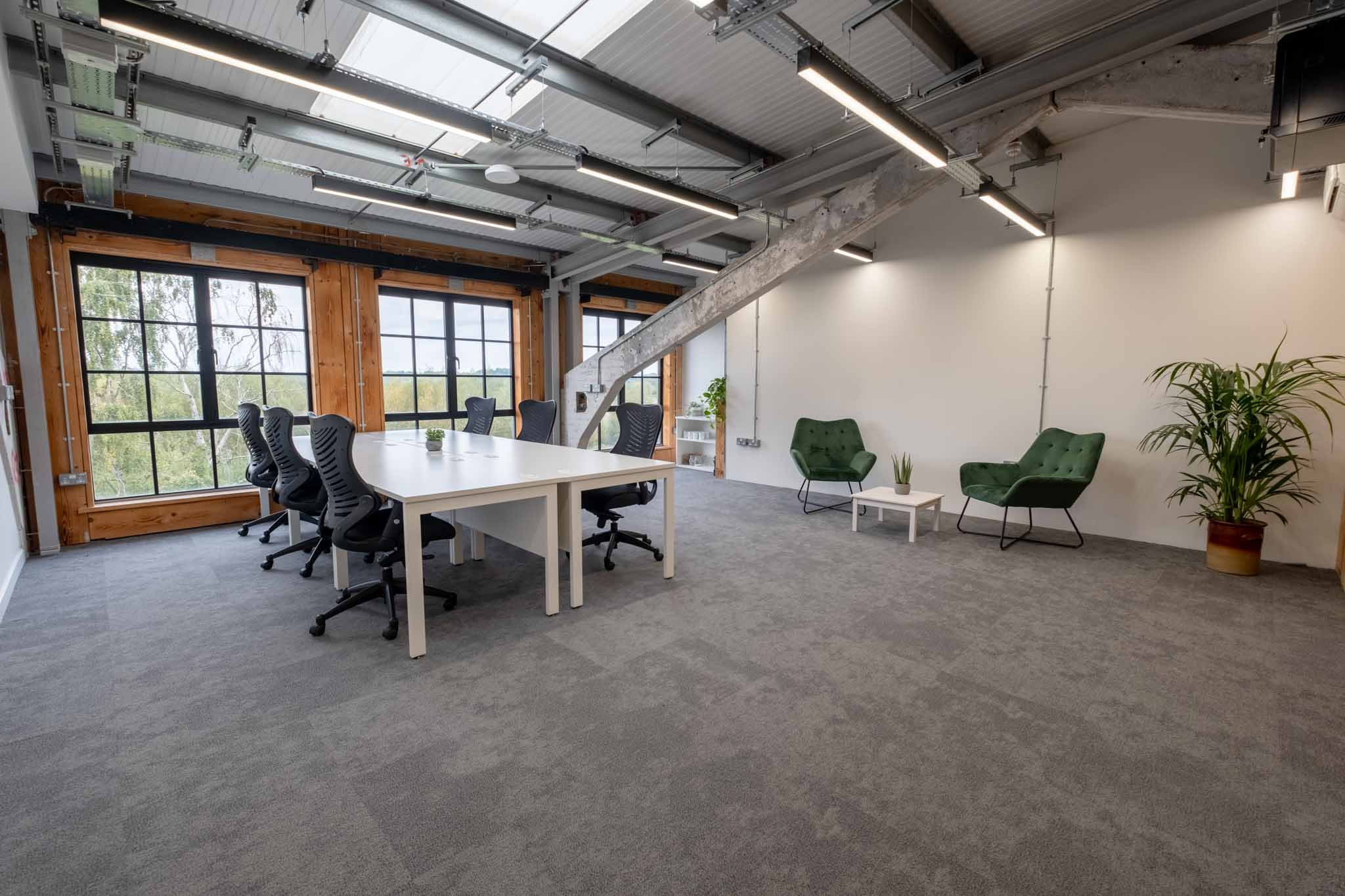 Baby Rafters Top Floor Office At Tannery Studios